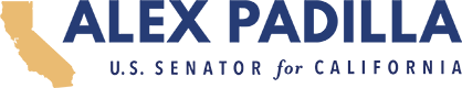 Senator Alex Padilla logo